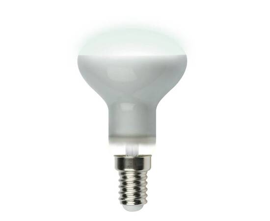 Лампа светодиодная рефлекторная (UL-00001492) Uniel E14 6W 4000K матовая LED-R50-6W/NW/E14/FR PLS02W
