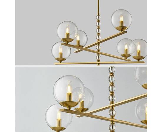 Люстра на штанге ImperiumLoft Fondo 140707-26, изображение 6