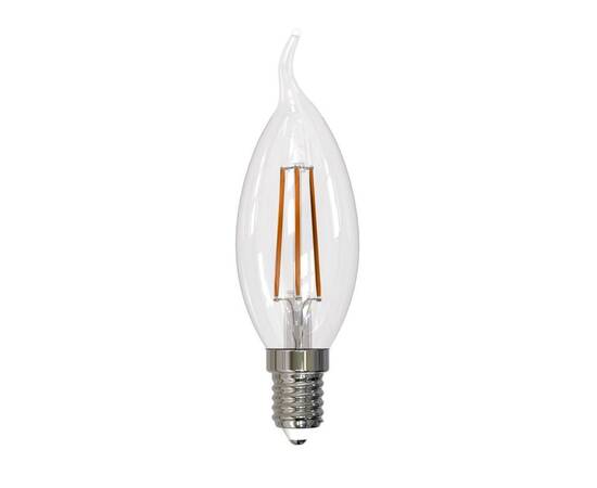 Лампа светодиодная филаментная (UL-00005170) Uniel E14 11W 3000K прозрачная LED-CW35-11W/3000K/E14/C