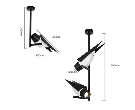 Трековый светильник ImperiumLoft Strizh Track 134743-22, изображение 5