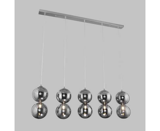 Подвесной светильник Eurosvet Selisa 50092/5 хром/дымчатый a060588