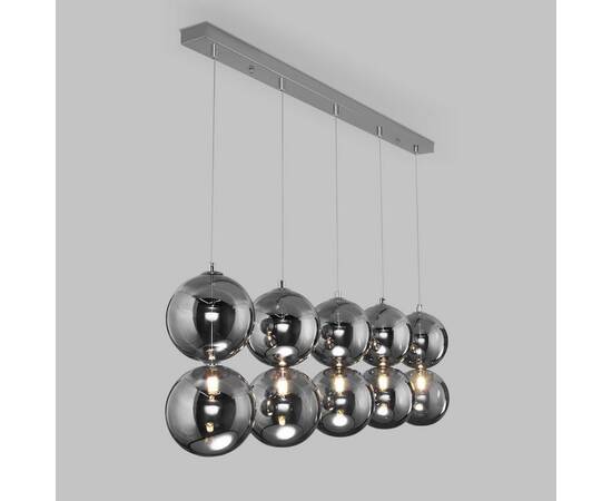 Подвесной светильник Eurosvet Selisa 50092/5 хром/дымчатый a060588, изображение 3