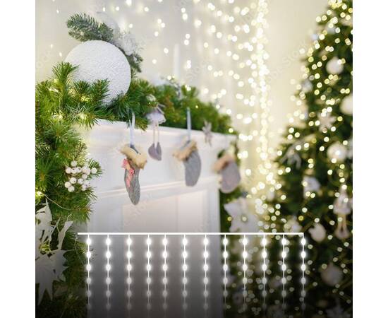 Гирлянда Eurosvet 200-006 200-006 теплый белый 2*2,6м IP20 a060422