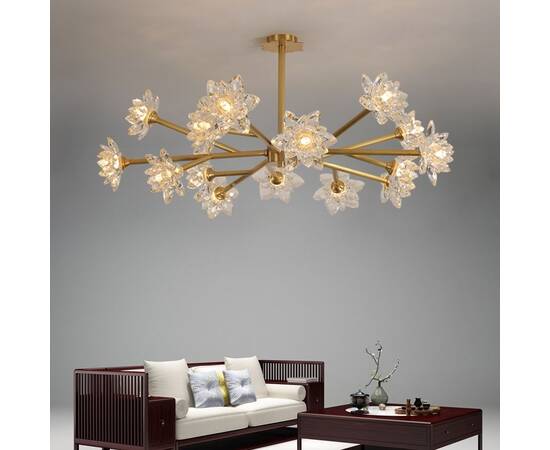 Люстра на штанге ImperiumLoft Lotos 151618-26, изображение 3