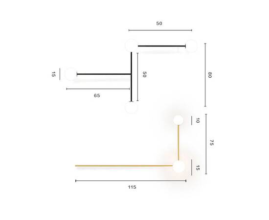 Настенный светильник ImperiumLoft Lines 189565-26, изображение 5
