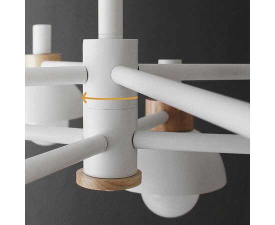 Люстра на штанге ImperiumLoft Fanta 193151-26, изображение 12