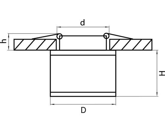 Встраиваемый светильник Lightstar Maturo 072254, изображение 2