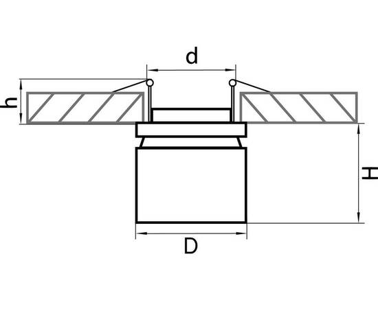 Встраиваемый светодиодный спот Lightstar Forte Inca 214806, изображение 3