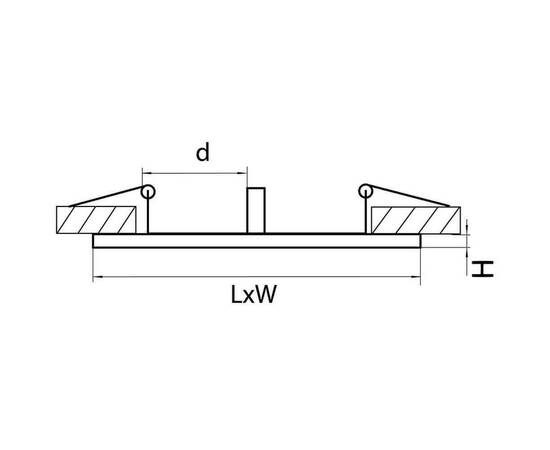 Рамка Lightstar Intero 111 217827, изображение 2