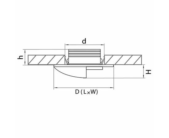 Встраиваемый светодиодный светильник Lightstar Lumina 212146, изображение 2