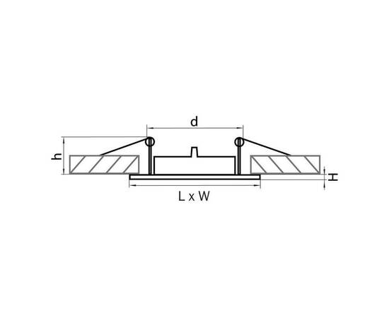 Встраиваемый светильник Lightstar Lega16 011941, изображение 2
