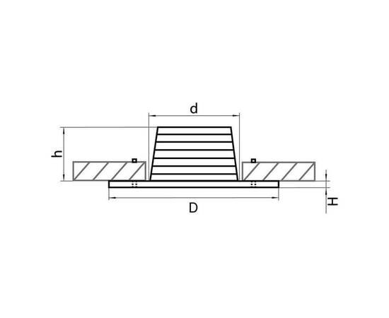 Встраиваемый светодиодный светильник Lightstar Leddy 212175, изображение 3
