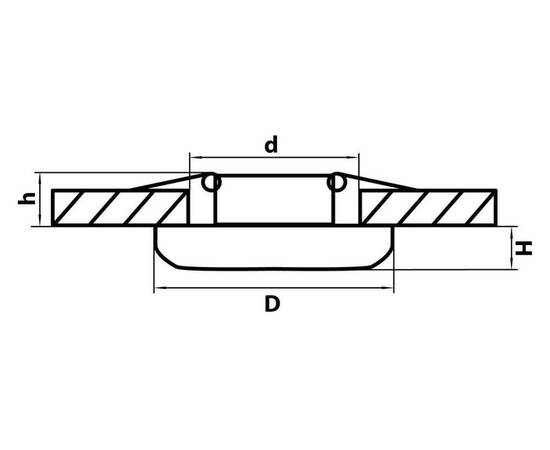 Встраиваемый светильник Lightstar Monde 071077, изображение 2