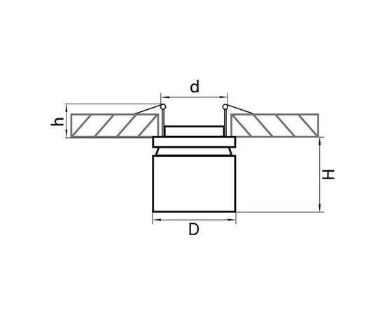 Встраиваемый спот Lightstar Forte Inca 213847, изображение 3
