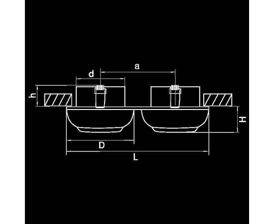 Встраиваемый светильник Lightstar Ocula 011834, изображение 2