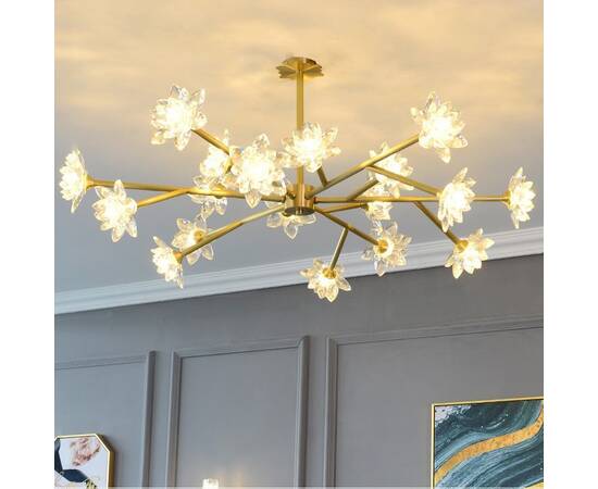 Люстра на штанге ImperiumLoft Lotos 203938-26, изображение 4