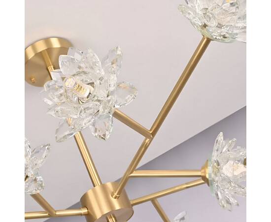 Люстра на штанге ImperiumLoft Lotos 203940-26, изображение 8