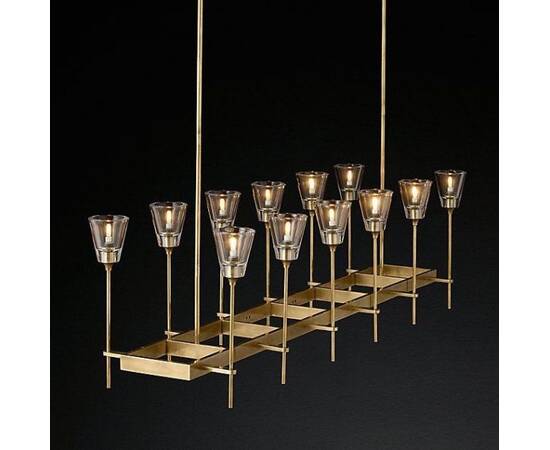 Подвесная люстра ImperiumLoft RH Torche De Verre 74929-22