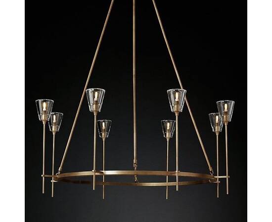 Подвесная люстра ImperiumLoft Torche De Verre 75676-22