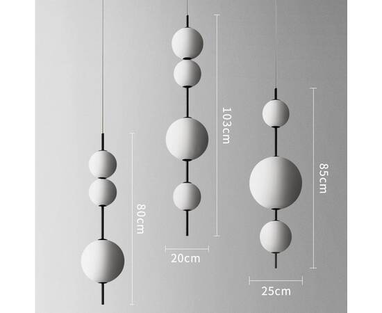 Подвесной светильник ImperiumLoft White beads 85415-22, изображение 3