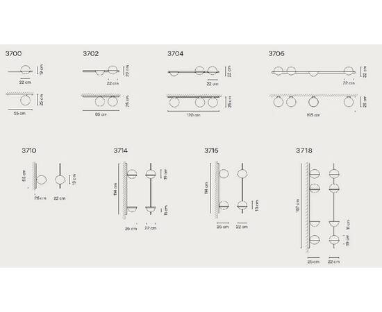 Настенный светильник ImperiumLoft Palma 99816-22, изображение 7