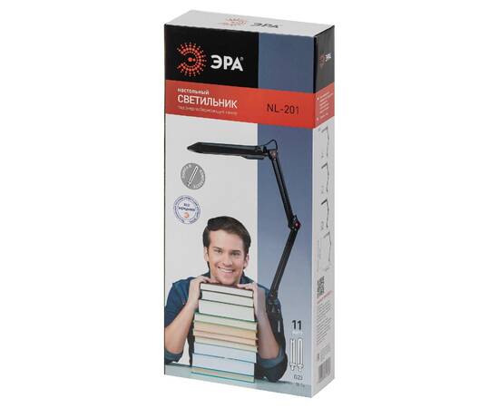 Настольная лампа Эра NL-201-G23-11W-W C0041457, изображение 10