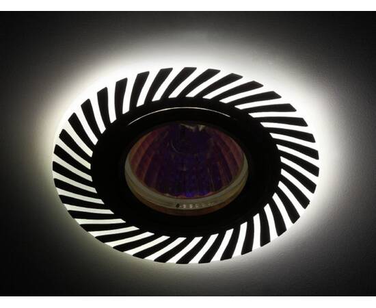 Встраиваемый светильник Эра DK LD39 WH/GD /1 Б0048936, изображение 2