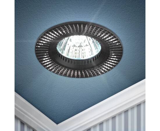 Встраиваемый светильник Эра KL32 AL/BK/1 Б0049563, изображение 2