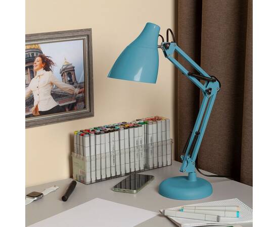 Настольная лампа Эра N-123-E27-40W-LBU Б0052755, изображение 4