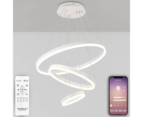 Подвесная люстра Natali Kovaltseva Oreol LED LAMPS 81277