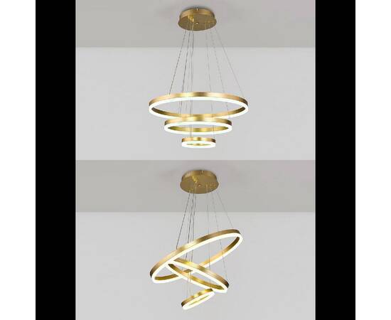 Подвесная люстра Natali Kovaltseva Oreol LED LAMPS 81279, изображение 4