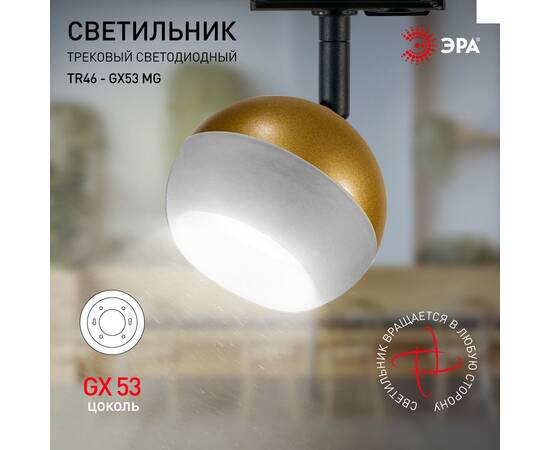 Трековый светильник Эра TR46 - GX53 MG Б0054154, изображение 5
