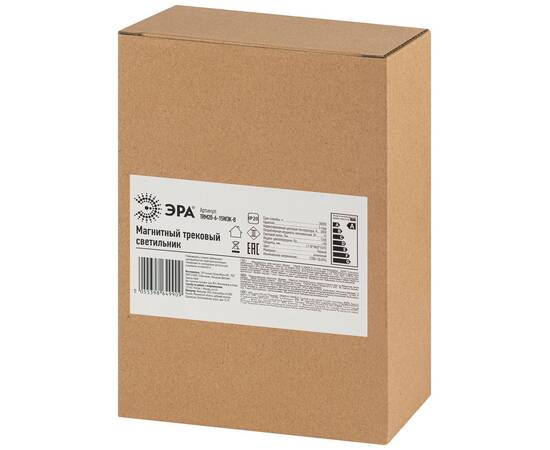 Трековый магнитный светильник Эра TRM20-6-15W3K-B Б0054822, изображение 6