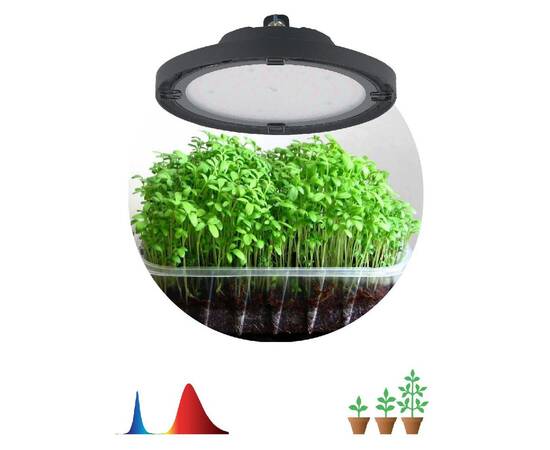 Фитопрожектор для растений Эра FITO-50W-RB-LED-UFO Б0053280, изображение 3
