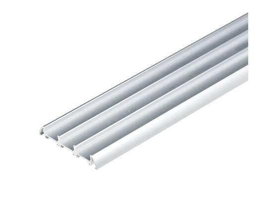 Профиль для светодиодной ленты Uniel UFE-A08 SILVER 200 POLYBAG UL-00000602