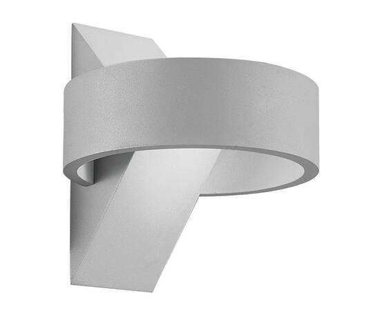 Уличный настенный светильник Uniel ULU-S34A-8W/4000K IP65 GREY UL-00009350