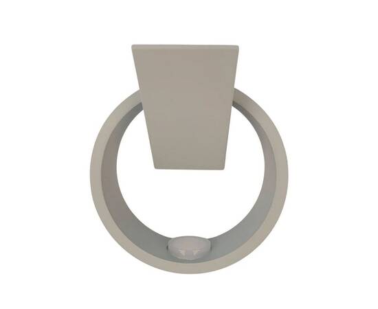 Уличный настенный светильник Uniel ULU-S34A-8W/4000K IP65 GREY UL-00009350, изображение 3