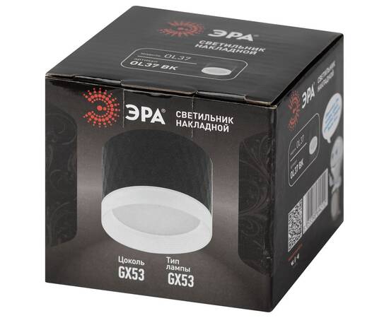 Накладной светильник Эра OL37 BK Б0056384, изображение 7