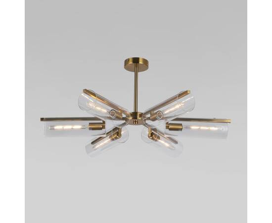 Люстра на штанге Eurosvet Trompeta 70144/6 латунь a060897