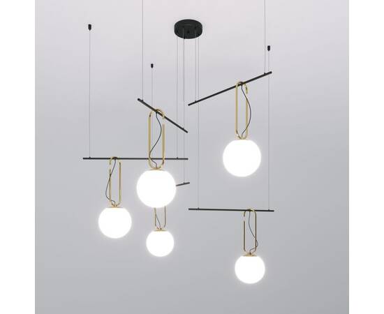 Подвесная люстра Eurosvet Riche 70143/5 черный Smart a060841