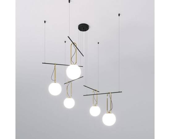 Подвесная люстра Eurosvet Riche 70143/5 черный Smart a060841, изображение 2