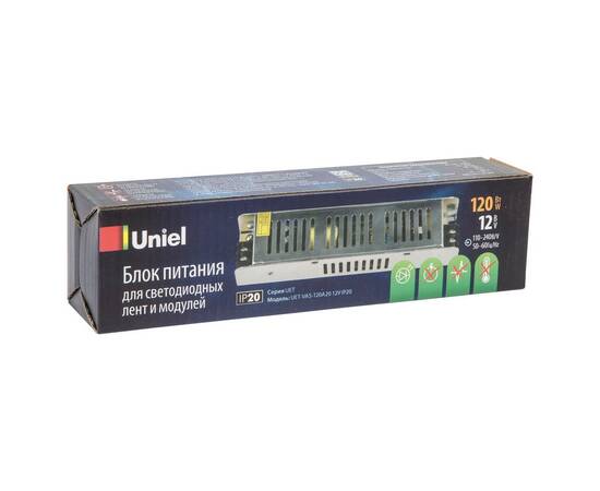 Блок питания Uniel UET-VAS-120A20 12V IP20 UL-00002430, изображение 4