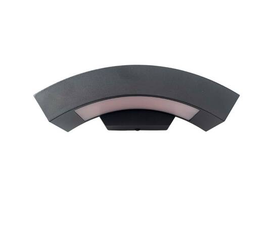 Уличный настенный светильник Uniel ULU-S72A-14W/4000K IP65 BLACK UL-00009355
