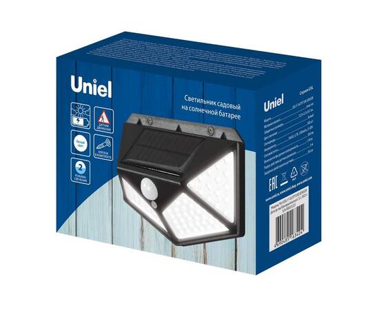 Уличный настенный светильник с датчиком движения Uniel USL-F-167/PT100 SENSOR UL-00009369, изображение 4