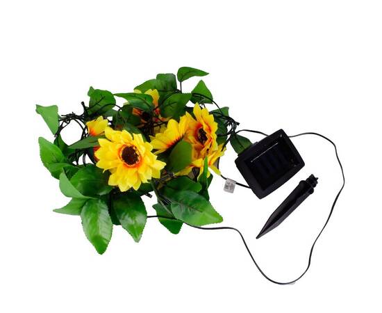 Садовая гирлянда на солнечной батарее Uniel USL-S-138/PT2300 SUNFLOWERS UL-00009377