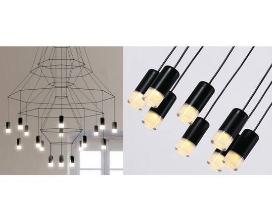 Подвесной светильник ImperiumLoft Vibia Wireflow 75118-22, изображение 2