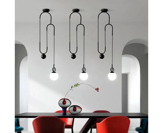 Подвесной светильник ImperiumLoft Newton Black 187975-23, изображение 5