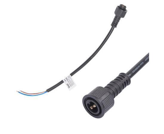 Провод для подключения в линию прожекторов Uniel UCX-LD2/L52-0.25M/M7 DC24V BLACK UL-00009503