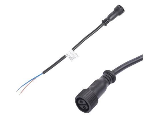 Провод для подключения в линию прожекторов Uniel UCX-LC2/L52-0.25M DC24V BLACK UL-00009344