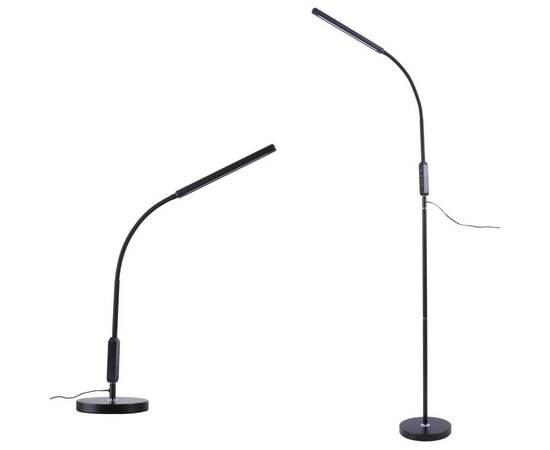 Торшер Uniel ULM-T619 10W/3000-6500K/DIM BLACK UL-00010178